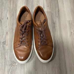 Cole haan men brown shoes